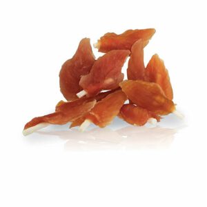 A04524 KIDDOG Mini pierś z kurczaka na paluszku bawolim 9cm 500g