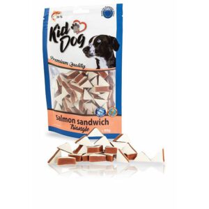 A04709 KIDDOG Kanapeczka trójkąt z łososiem 80g