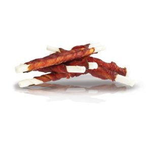 A04623 KIDDOG Mięso z kaczki na paluchu bawolim 8mm/12cm 500g