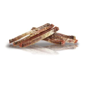 A04708 KIDDOG Paski z łososia w skórze 500g