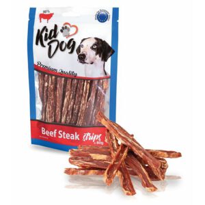 A04716 KIDDOG Paski z wołowiny 80g