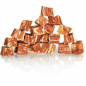 A04691 KIDDOG Kostki stekowe z łososia 250g