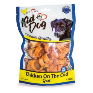 A04514 KIDDOG Rolada kurczak z dodatkiem dorsza 250g