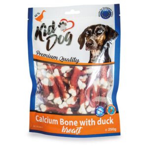 A04617 KIDDOG Kaczka na kostce wapiennej 250g