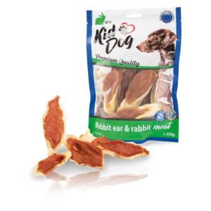 A04807 KIDDOG Uszy królicze z jagnięciną 250g