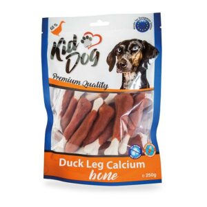 A04647 KIDDOG Udko z kaczki z kością wapniową 250g