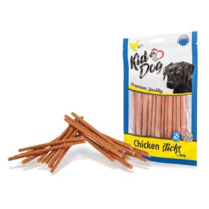 A04529 KIDDOG Paluszki z kurczaka cienkie 80g
