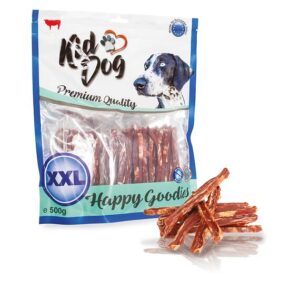 A04718 KIDDOG Paski z wołowiny 500g
