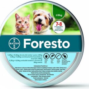 Foresto - obroża dla psów i kotów poniżej 8kg