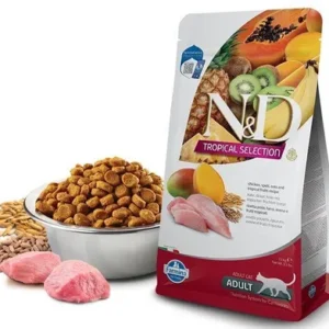 Farmina Adult Cat - kurczak i owoce tropikalne 5kg