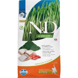 Farmina Spirulina Kitten - śledź i spirulina dla kociąt 1,5kg