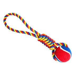 A628400 Szarpak z piłką tenisową 6cm/36cm, 130g