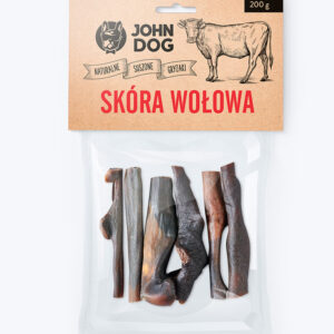 JOHNDOG for Dog's Skóra Wołowa 200g