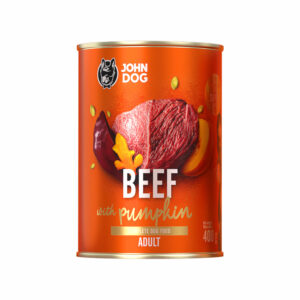 JOHNDOG PumpkinLine Adult Wołowina z dynią 400g