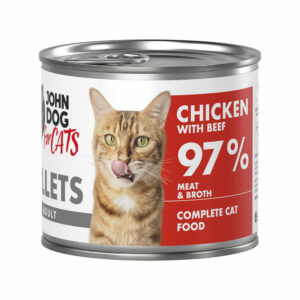 JOHNDOG for Cat's Filet Kurczak z wołowiną 140g