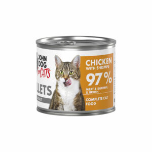 JOHNDOG for Cat's Filet Kurczak z krewetkami 140g