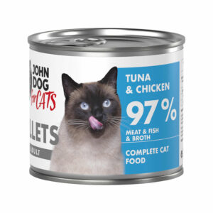 JOHNDOG for Cat's Filet Tuńczyk i Kurczak 140g