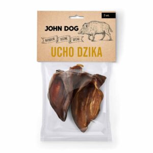 JOHNDOG for Dog's Ucho dzika 2szt