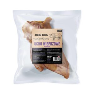 JOHNDOG for Dog's Ucho wieprzowe naturalne 3szt.