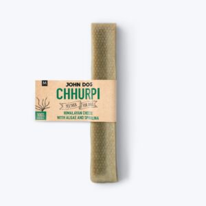 JOHNDOG for Dog's CHHURPI Ser Himalajski z dodatkiem Spiruliny "M"