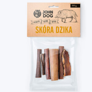 JOHNDOG for Dog's Skóra Dzika 200g