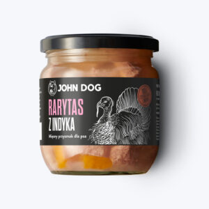 JOHNDOG for Dog's Rarytas z indyka 380g