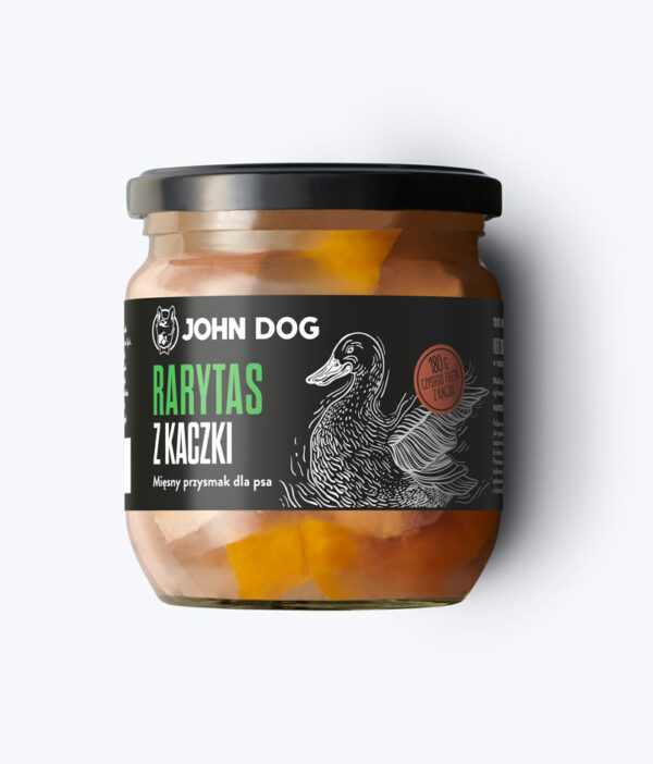 JOHNDOG for Dog's Rarytas z kaczki 380g