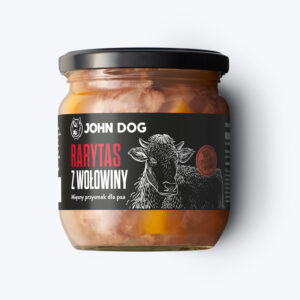 JOHNDOG for Dog's Rarytas z wołowiny 380g