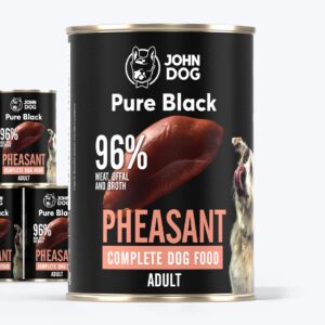 JOHNDOG Pure Black Adult Bażant 400g