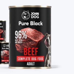 JOHNDOG Pure Black Adult Wołowina 800g