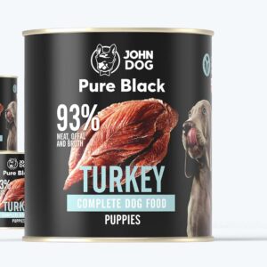 JOHNDOG Pure Black Junior Indyk 400g