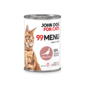 JOHNDOG for Cat's 99 MENU Bażant 400g