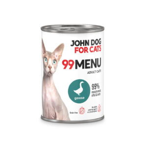 JOHNDOG for Cat's 99 MENU Gęś 400g