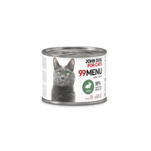 JOHNDOG for Cat's 99 MENU Królik 200g