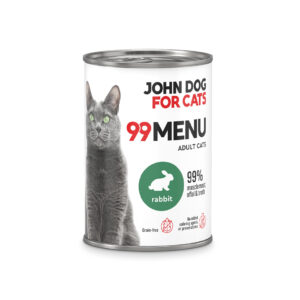 JOHNDOG for Cat's 99 MENU Królik 400g