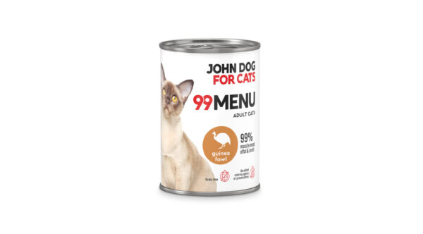 JOHNDOG for Cat's 99 MENU Perliczka 400g