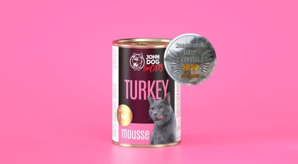 JOHNDOG for Cat's MUS Indyk 400g