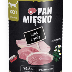 Pan Mięsko puszka Indyk z Gęsią 400g