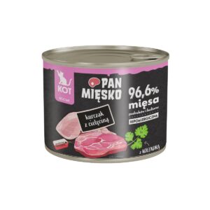 Pan Mięsko puszka (kociak) Kurczak z Cielęciną 200g