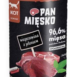Pan Mięsko puszka Wieprzowina z Jeleniem 400g