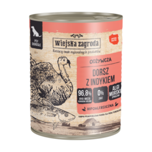 Wiejska Zagroda Dorsz z Indykiem 800g