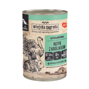 Wiejska Zagroda Indyk z Królikiem 400g