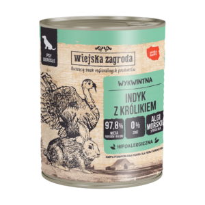 Wiejska Zagroda Indyk z Królikiem 800g