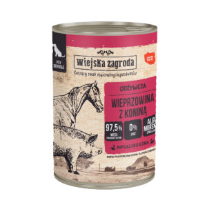 Wiejska Zagroda Wieprzowina z Koniną 400g