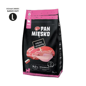 Pan Mięsko Cielęcina z Przepiórką (szczeniak) L 3kg