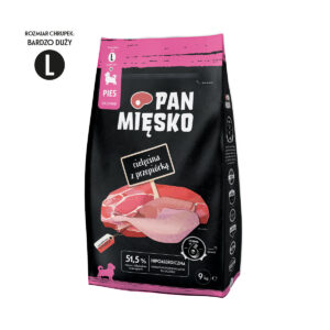 Pan Mięsko Cielęcina z Przepiórką (szczeniak) L 9kg