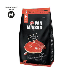 Pan Mięsko Wołowina z Koziną M 20kg