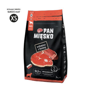 Pan Mięsko Wołowina z Koziną XS 3kg