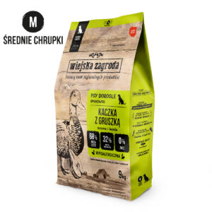 Wiejska Zagroda Adult Kaczka z Gruszką M 9kg
