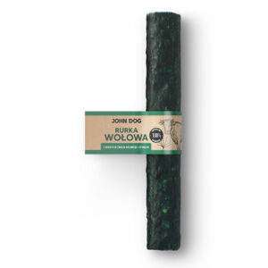JOHNDOG for Dog's Rurka wołowa z dodatkiem żwacza i spiruliny 25cm